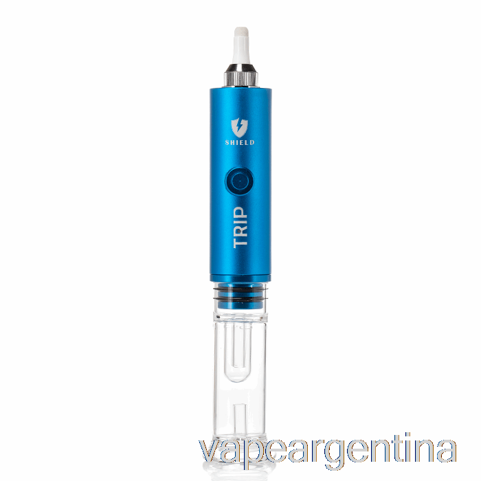 Kit Vaporizador Portátil Shield Trip Vape Azul Descartable